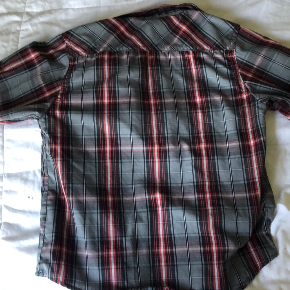Lil boys adjustable long selves Button down shirt